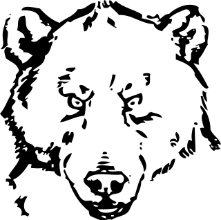 Free Bear Coloring Page Clipart