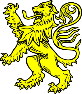 Free Heraldic Lion Clipart