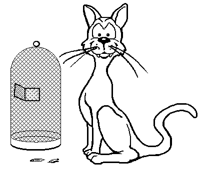 Free Cat Cartoon Clipart