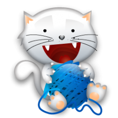 Free White Cat Clipart