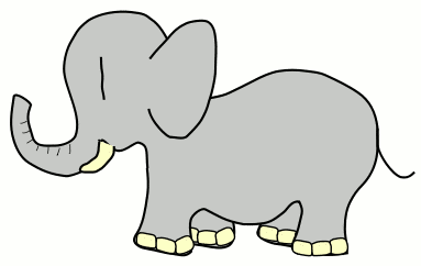 Free Baby Elephant Clipart