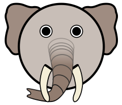 Free Elephant Icon Clipart