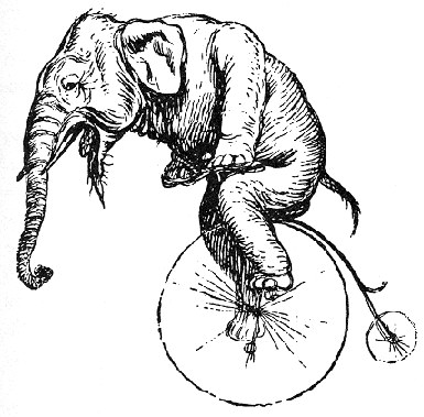 Free Circus Elephant Clipart