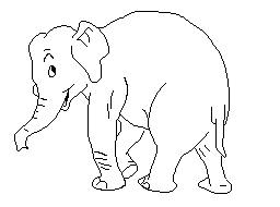 Free Circus Elephant Clipart