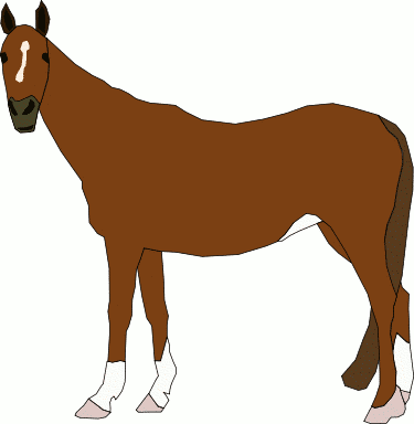 Free Brown Horse Clipart