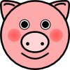 Free Pig Icon Clipart