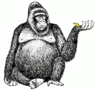 Free Gorilla Clipart