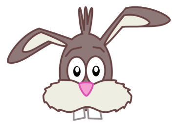 Free Cartoon Rabbit Clipart