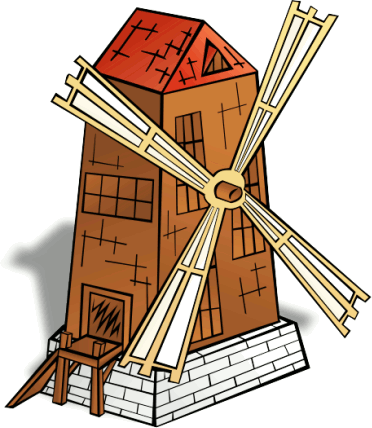 Free Windmill Clipart