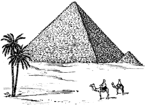 Free Pyramid Clipart