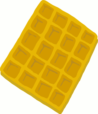 Free Waffle Clipart