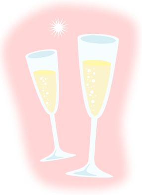 Free Champagne Clipart
