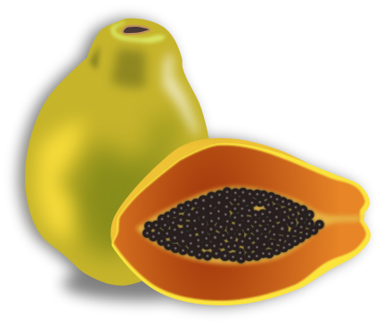 Free Papaya Clipart