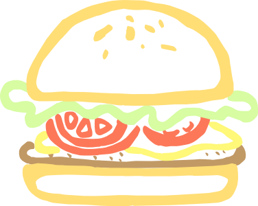 Free Hamburger Clipart