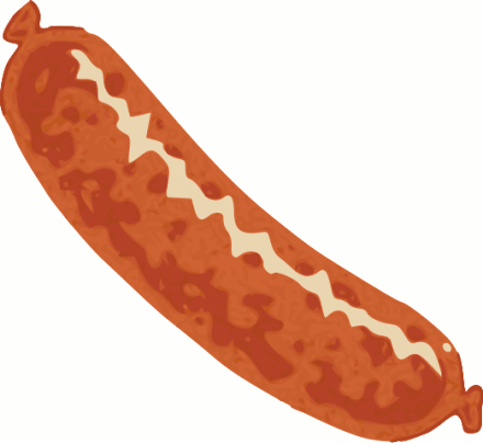 Free Sausage Clipart