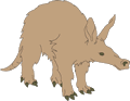 Free Aardvark Clipart