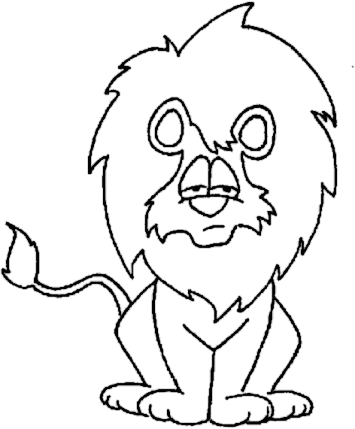 Free Cartoon Lion Clipart