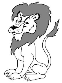 Free Cartoon Lion Clipart