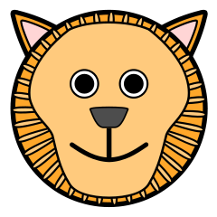 Free Lion Icon Clipart