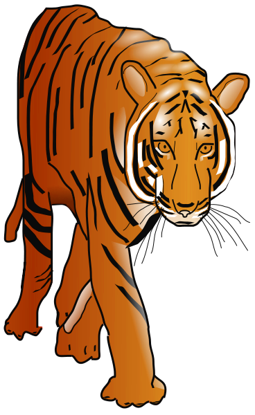 Free Bengal Tiger Clipart