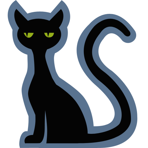 Free Halloween Cat Clipart