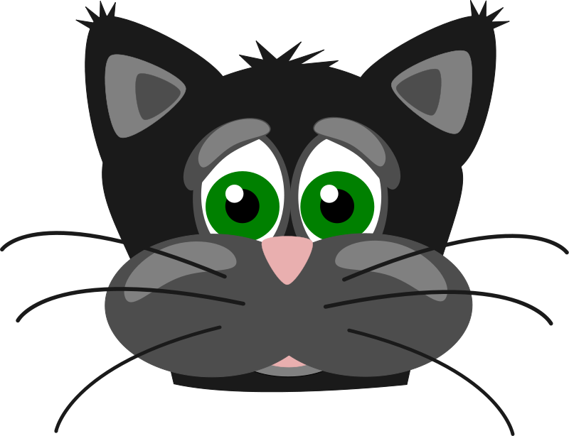 Free Cat Cartoon Clipart