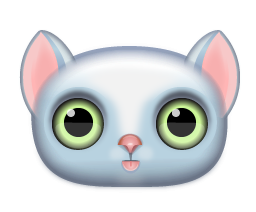 Free Cat Face Clipart