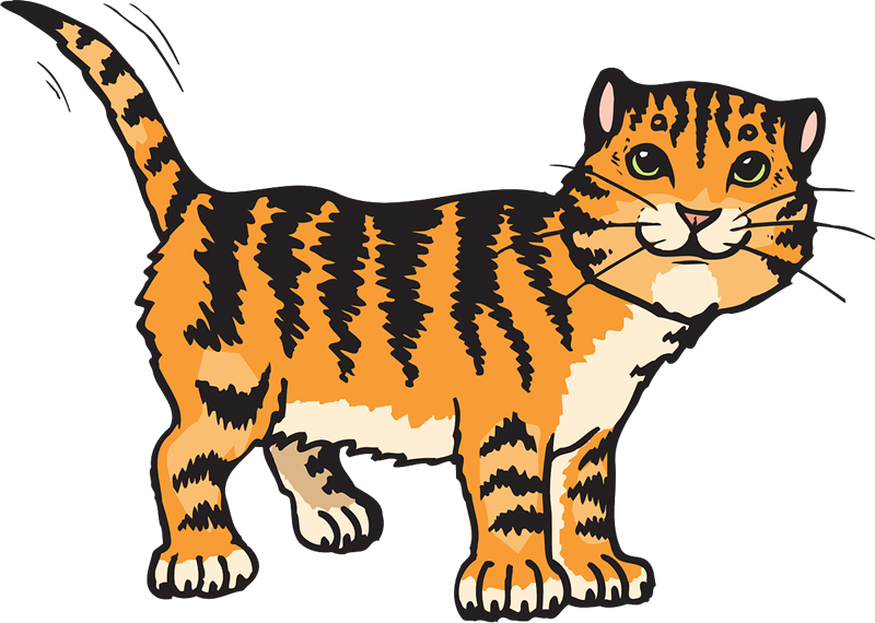 Free Tiger Cat Clipart