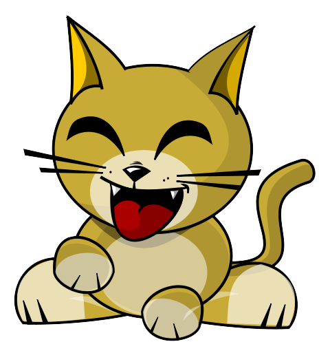 Free Fat Cat Clipart