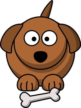 Free Cartoon Dog Clipart