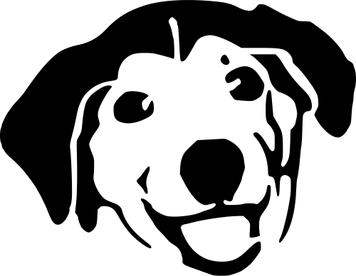 Free Dog Coloring Page Clipart