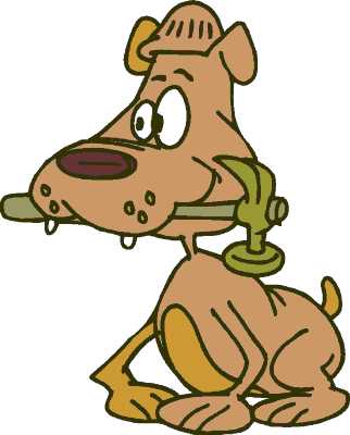 Free Cartoon Dog Clipart