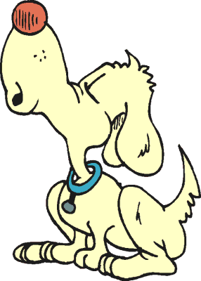 Free Cartoon Dog Clipart