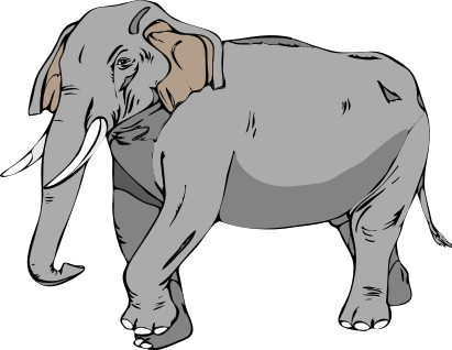 Free Asian Elephant Clipart