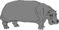 Free Hippopotamus Clipart