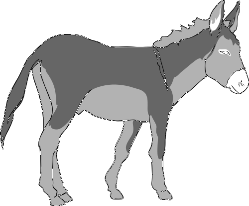 Free Donkey Clipart