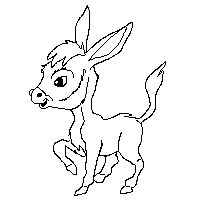 Free Donkey Clipart