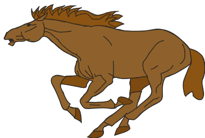 Free Galloping Horse Clipart