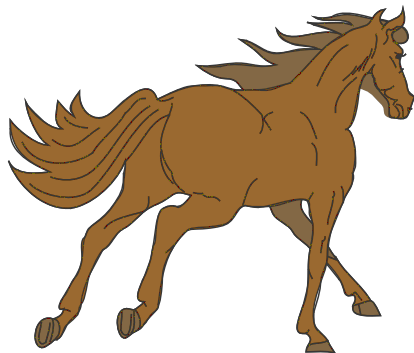 Free Galloping Horse Clipart