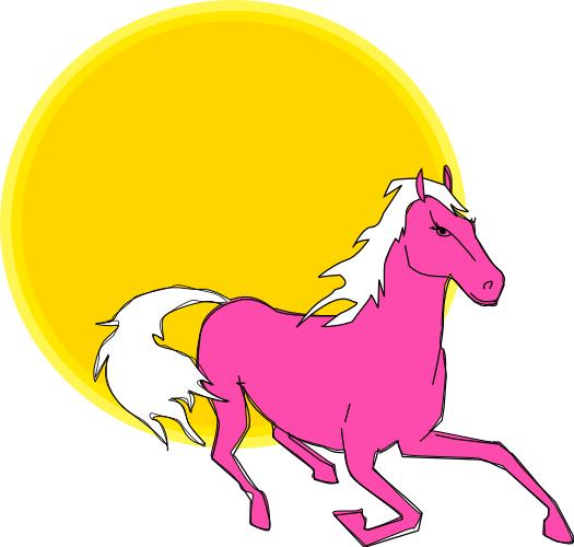 Free Mystical Horse Clipart