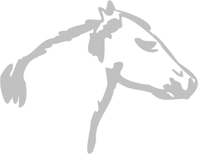 Free Black and White Horse Clipart