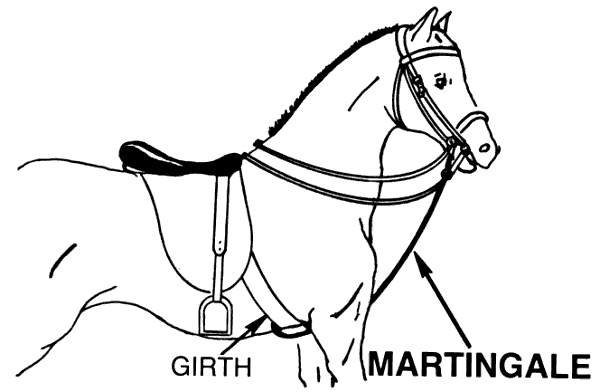 Free Horse Martingale Clipart