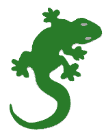 Free Green Lizard Clipart