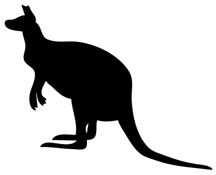 Free Kangaroo Clipart