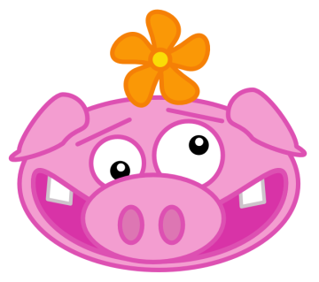 Free Cartoon Pig Clipart