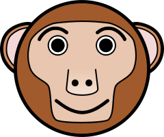 Free Chimpanzee Clipart