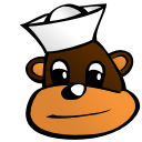 Free Brown Monkey Clipart