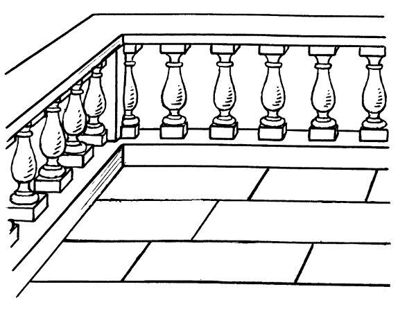 Free Balustrade Clipart