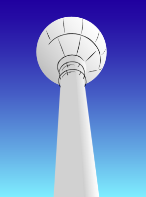 Free Watertower Clipart