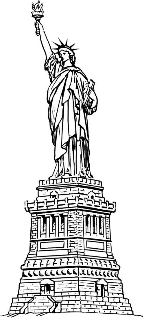 Free Famous US Buildings Clipart